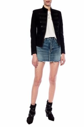 Logo t-shirt, zdjęcie 2 Logo t-shirt od Saint Laurent